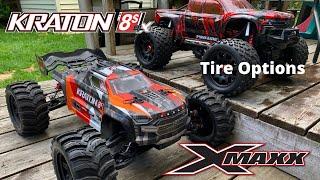 Traxxas X-Maxx and Arrma Kraton 8s Tire Options (YOU NEED THESE NUTS!)