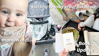 WEEKLY VLOG: life with a 5 month old and doing a house reset
