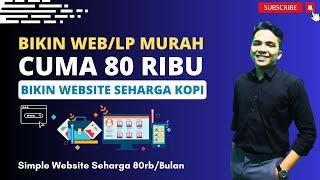 Cara Bikin Website Seharga Kopi | Cuma 80 Ribu Perbulan Cocok Untuk Mulai Bisnis Online