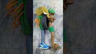 Tripa Tropa Tralala lirili Tung Tung Sahur Boneka Tung tung Tralala Tripi Tropa Crocodile with Clay