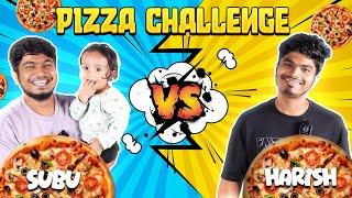 Bahubali Pizza va? - Subu vs Harish Pizza Challenge 