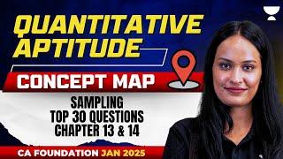 Sampling | Top 30 Questions of Ch 13 & 14 | CA Foundation Jan25 | Shivani Sharma