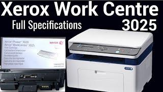 Подробная видеоинструкция  как заменить картридж в принтере Xerox WorkCentre 3025 /