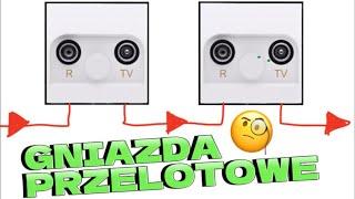 77 wizyta u Widza BUK, jak podłączyć gniazda RTV/SAT/R przelotowe, naprawa starej instalacji TV