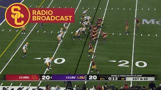 USC Radio broadcast of the USC-LSU Ending | 2024 College Football