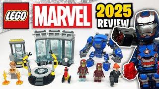 LEGO Marvel Iron Man's Laboratory: Hall of Armor (76315) - 2025 Set Review