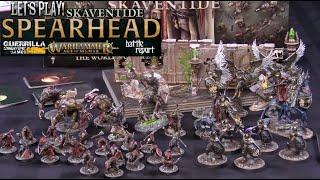 Let's Play! - Warhammer Age of Sigmar: SKAVENTIDE SPEARHEAD  by Games Workshop