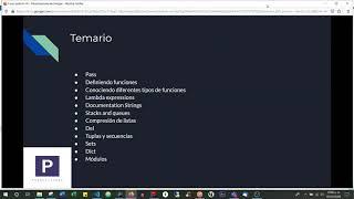 Curso Python 3 | 1-Presentación
