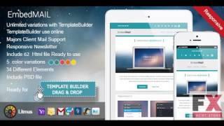 Preview EmbedMail - Responsive E-mail Template TForest