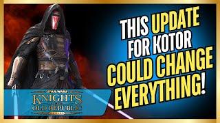 Star Wars Knights of the Old Republic - This Update COULD BE HUGE