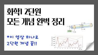 화학1 2단원 모든 개념 완벽 정리
