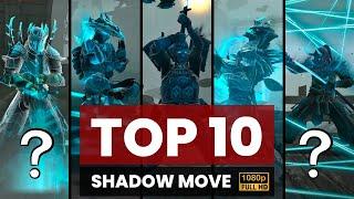 Top 10 Shadow Moves In Shadow Fight 4  || Coolest Shadow moves in the Game || Shadow Fight 4 Arena