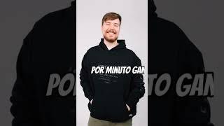 ¿Cuánto gana Mr Beast? #cuanto #gana #mrbeast #youtube #canales #dinero #año  #multimillonario