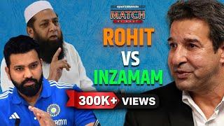 Rohit Sharma vs Inzamam ul Haq | Wasim Akram on Rohit Sharma Retired from T20I Cricket