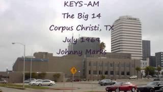 KEYS AM Corpus Christi, TX July 1969 Johnny Marks