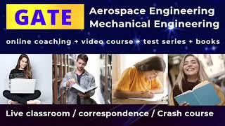 GATE Aerospace Engineering | online coaching , study material , test series and video course