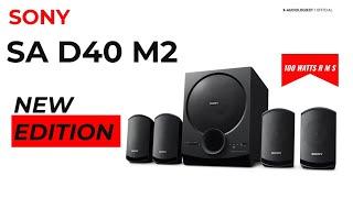 Sony New SA-D40M2 4.1 Hometheater System || 100 Watts RMS  Review | 2024 [ Hindi ]