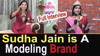 Modeling Brand Sudha Jain Exclusive Interviiew #Mis India Asia Pacific & International Model