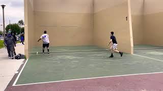 3Wall Handball Alfredo Vs Angel Dorado Game 2, Main Tournament