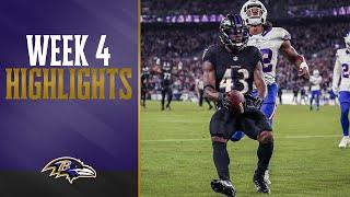 Highlights: Ravens’ Top Plays Against the Bills | Baltimore Ravens