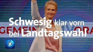 Landtagswahl in Mecklenburg-Vorpommern: 19:56 Uhr ARD-Hochrechnung