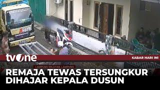 Remaja Jatuh Tersungkur Usai Dipukul Balok Kayu oleh Seorang Kepala Dusun | Kabar Hari Ini tvOne