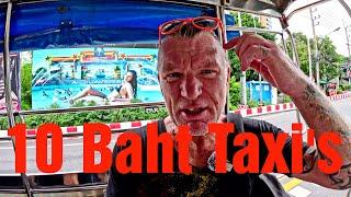 The Cheapest Taxi on The Planet, Pattaya Thailand #vloggingadeadhorse