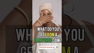 What do you get from a pampered cow? #shorts