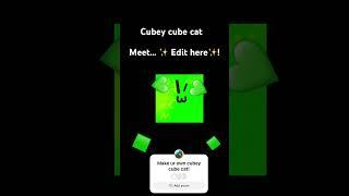 Cubey cube cat #trending