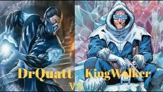 Injustice 2: DrQuatt (Sub-Zero) vs KingWalker (Captain Cold) FT3