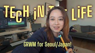 GRWM to go to Seoul/Japan!