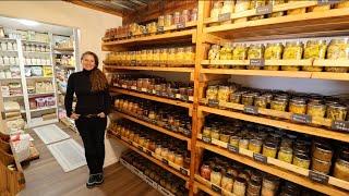 One Year's Worth of Food | GIANT Pantry Tour | 1600+ Jars!!