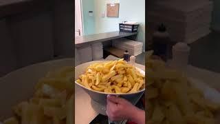 Would you eat a portion this big? #bangor #fishandchips #northernireland #discoverni #fryer