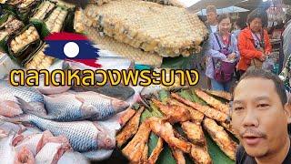 ตลาดเช้า หลวงพระบาง สปป.ลาว รังผึ้ง ปลาน้ำโขง อาหารลาว สุดยอดบรรยากาศ เที่ยวลาวเหนือ 2024