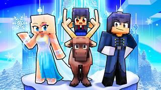 Having a FROZEN FAMILY in Minecraft!