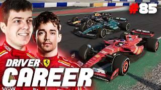 3 WAY BATTLE FOR THE LEAD ENDS TERRIBLY! F1 24 Ferrari Driver Career | Part 85