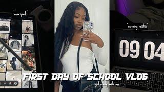 first day of school vlog | get ready with me