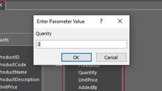 Microsoft Access Query Error: Enter Parameter Value