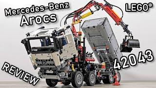 LEGO 42043 Review | LEGO Mercedes-Benz Arocs | Review 42043 LEGO Technic 2015 | LEGO Truck