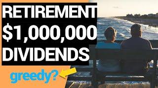 What Retiring with $1 Million Invested into Dividend Stocks Looks Like