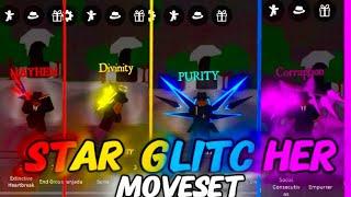 *NEW* 🟡🟣STAR GLITCHER MOVESET SCRIPT OP | CHARACTER SELECTION | CUSTOM | ANIM | VFX | SFX