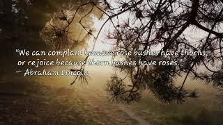 Quotes Motivation -Abraham Lincoln -Thomas Edison, etc #quotes #relaxing #music #afirmasi #nature