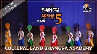 Cultural Land Bhangra Academy || First Place || Junior Live Category || Bhangra Arena 5 (2024)