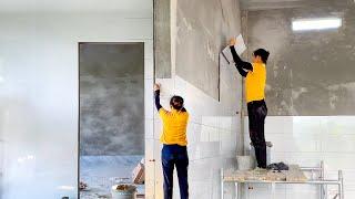 How Would She Complete the House with $50K? Does her tiling technique meet the requirements?