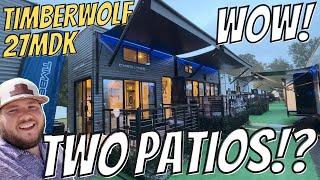 TWO SIDE PATIOS!? 2025 Cherokee Timberwolf 27MDK | TWO LOFTS!?