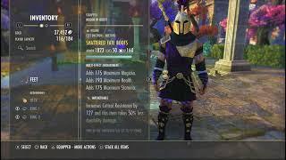 ESO Stam DK Cp  PvP build Vol 3