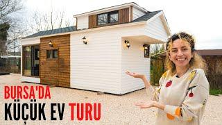 24 m² Minimal Modern Tiny Home Tour in Bursa - Turkey Tiny House