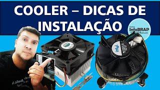 Dicas de instalação de Cooler Amd e Intel - Soquetes 939, Am2, Am3, Fm2, Lga 775, Lga 1155 e 1156