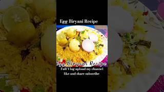 Egg Biryani Recipe #shortsvideo#ytshorts #cooking #Samreen recipe kitchen #song #treandingshort