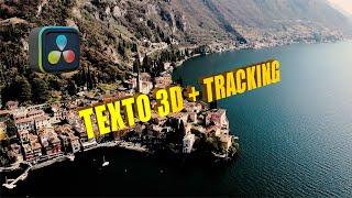 Texto 3D com Tracking no DaVinci Resolve